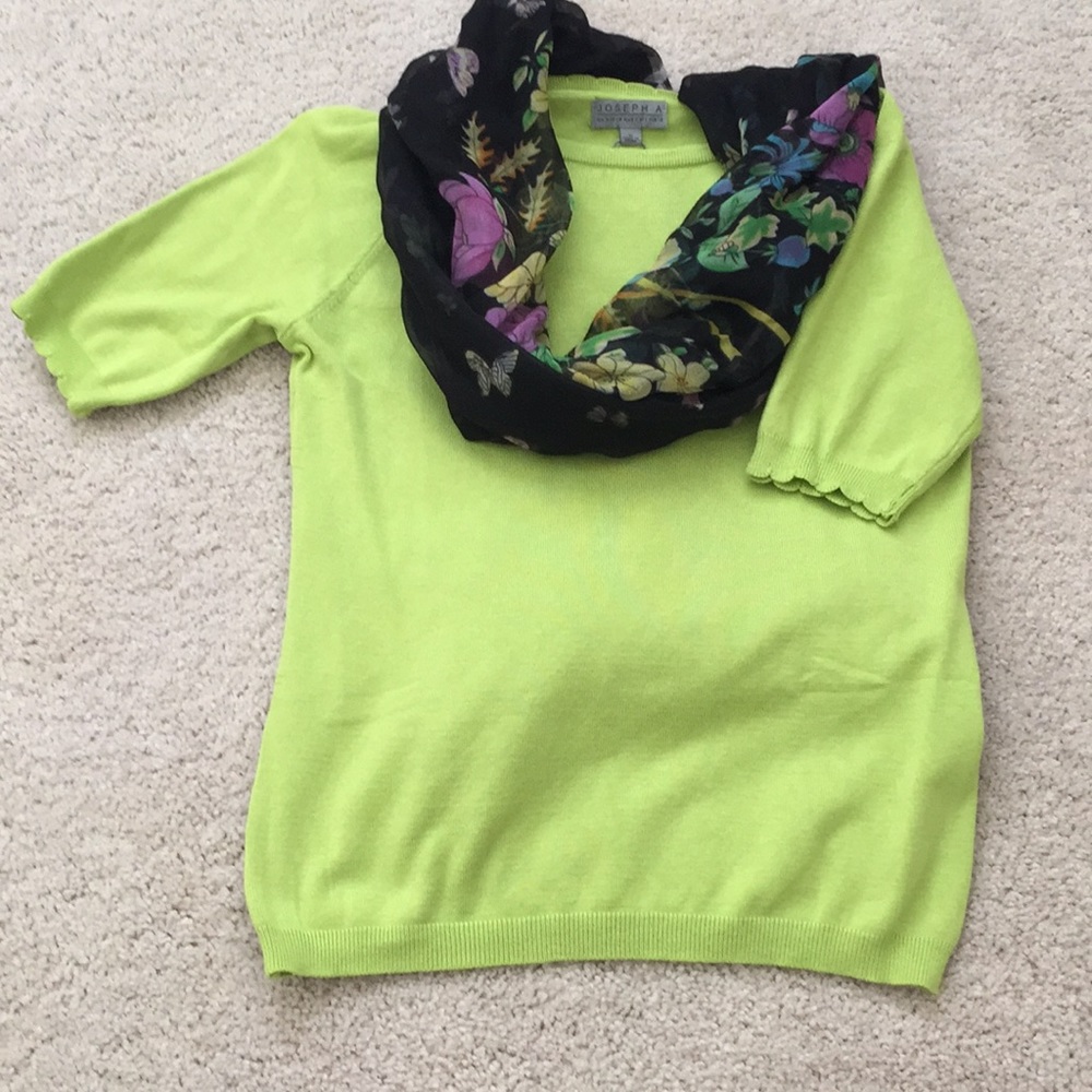 Lime Green Sweater